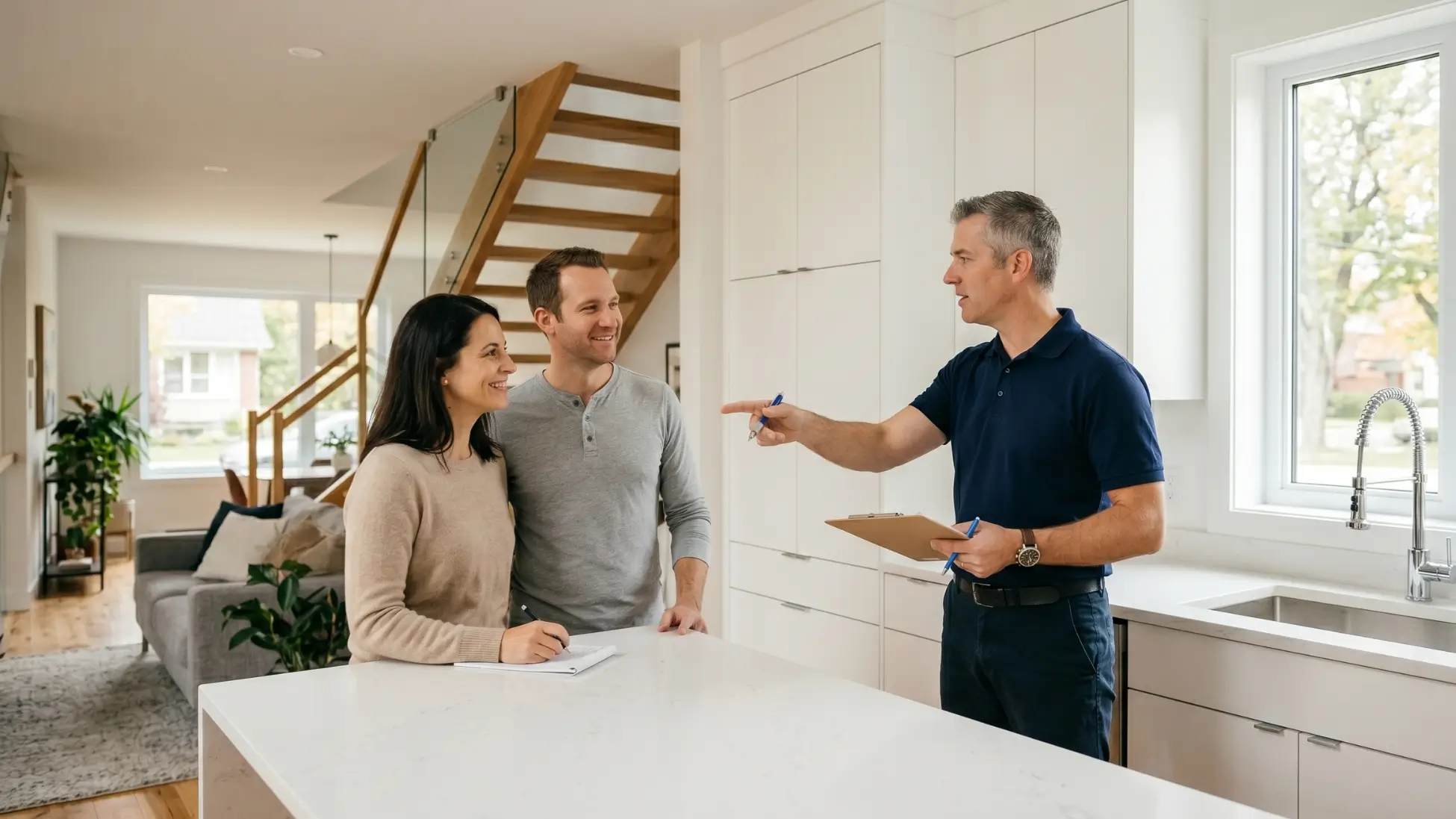 Rénovation intérieure cuisine haut de gamme Estrie Sherbrooke